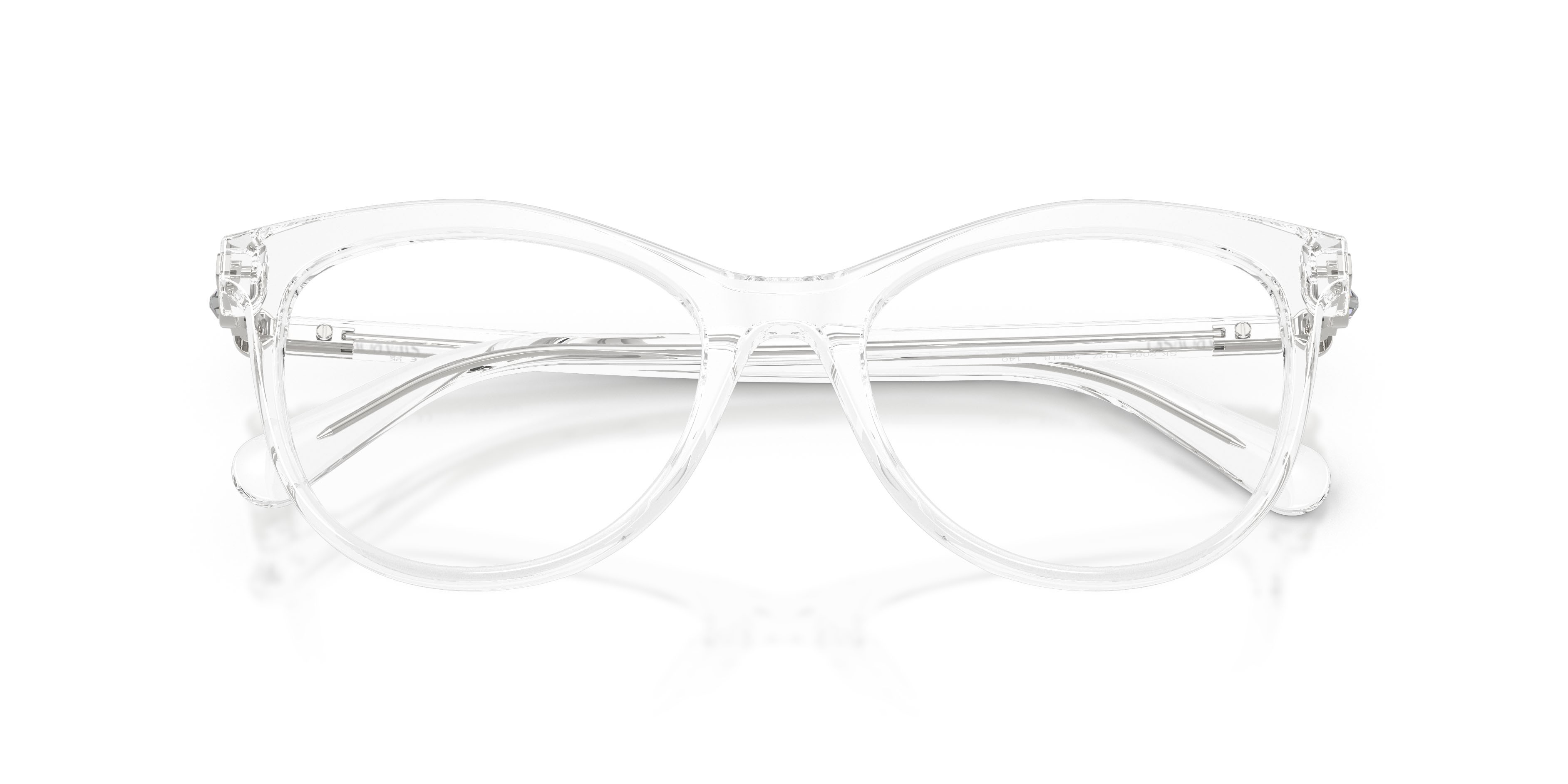 Eyeglasses Swarovski SK 2064 (1027) color trasparente shape round lenses lente demo