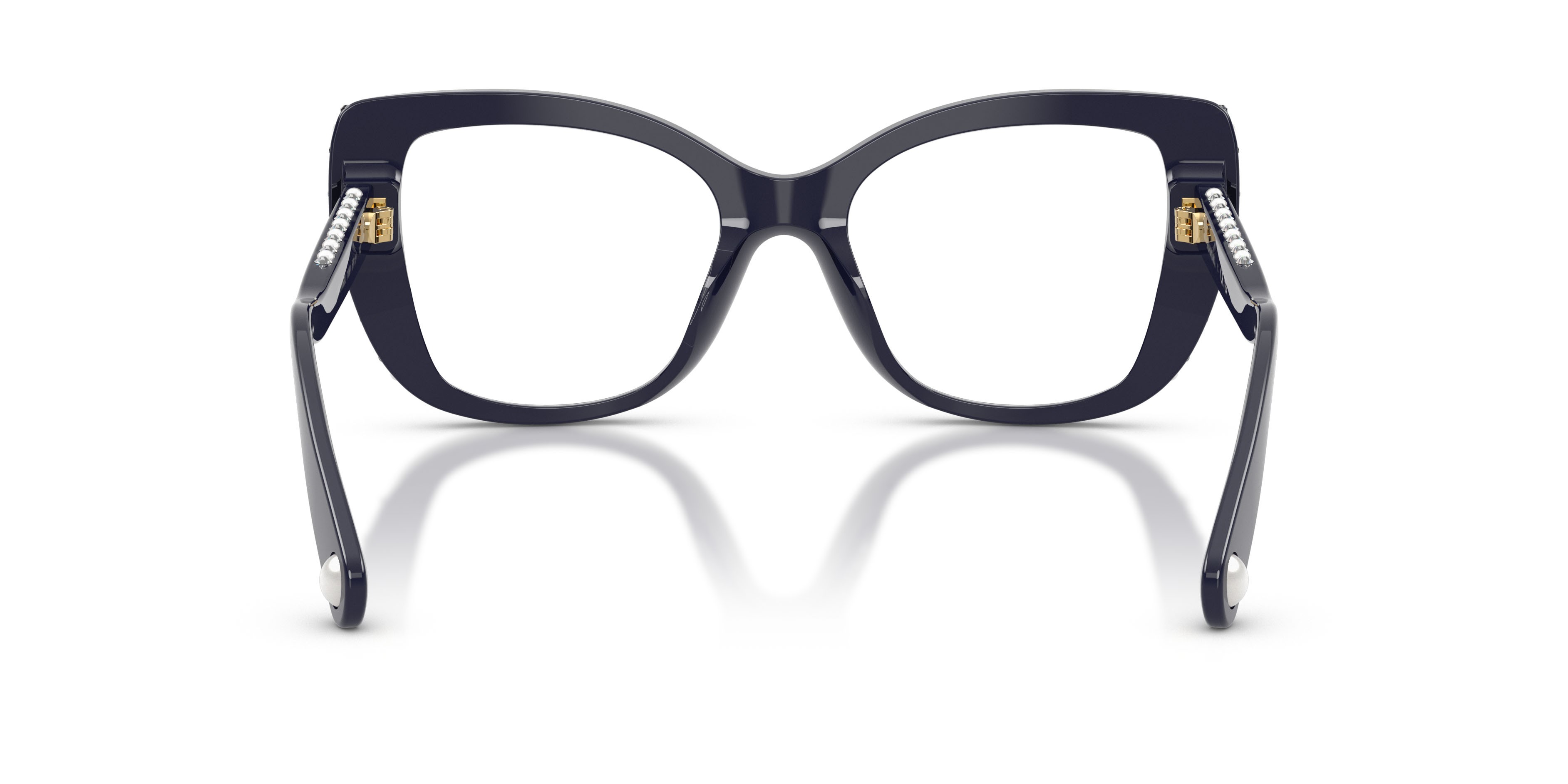 Occhiali da vista Swarovski SK 2066U (1099) colore blu forma farfalla lenti lente demo