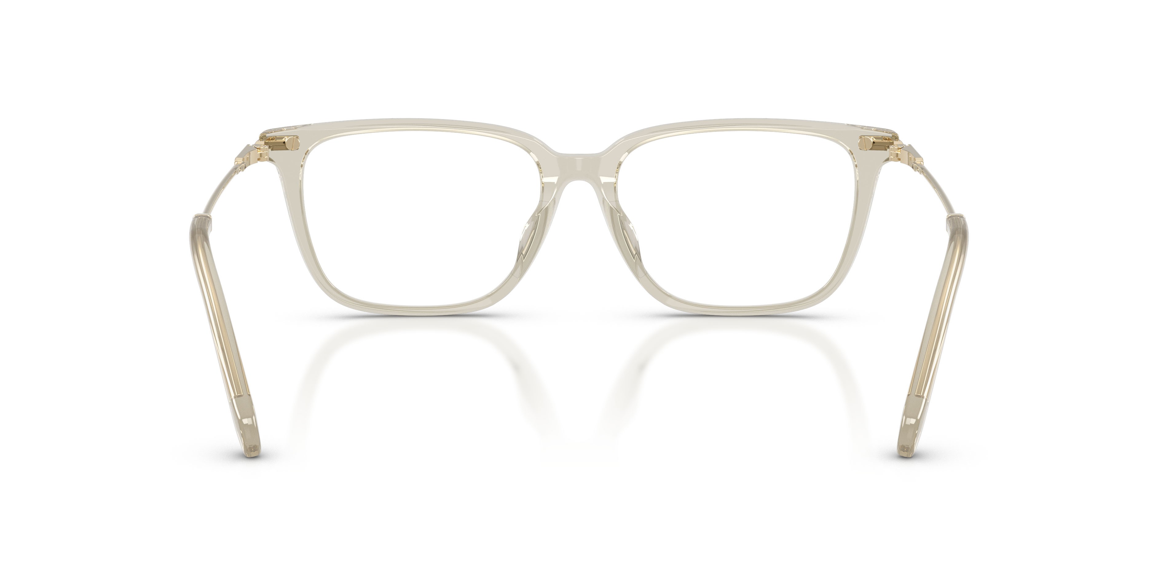 Occhiali da vista Swarovski SK 2067D (3003) colore beige trasparente forma quadrato lenti lente demo
