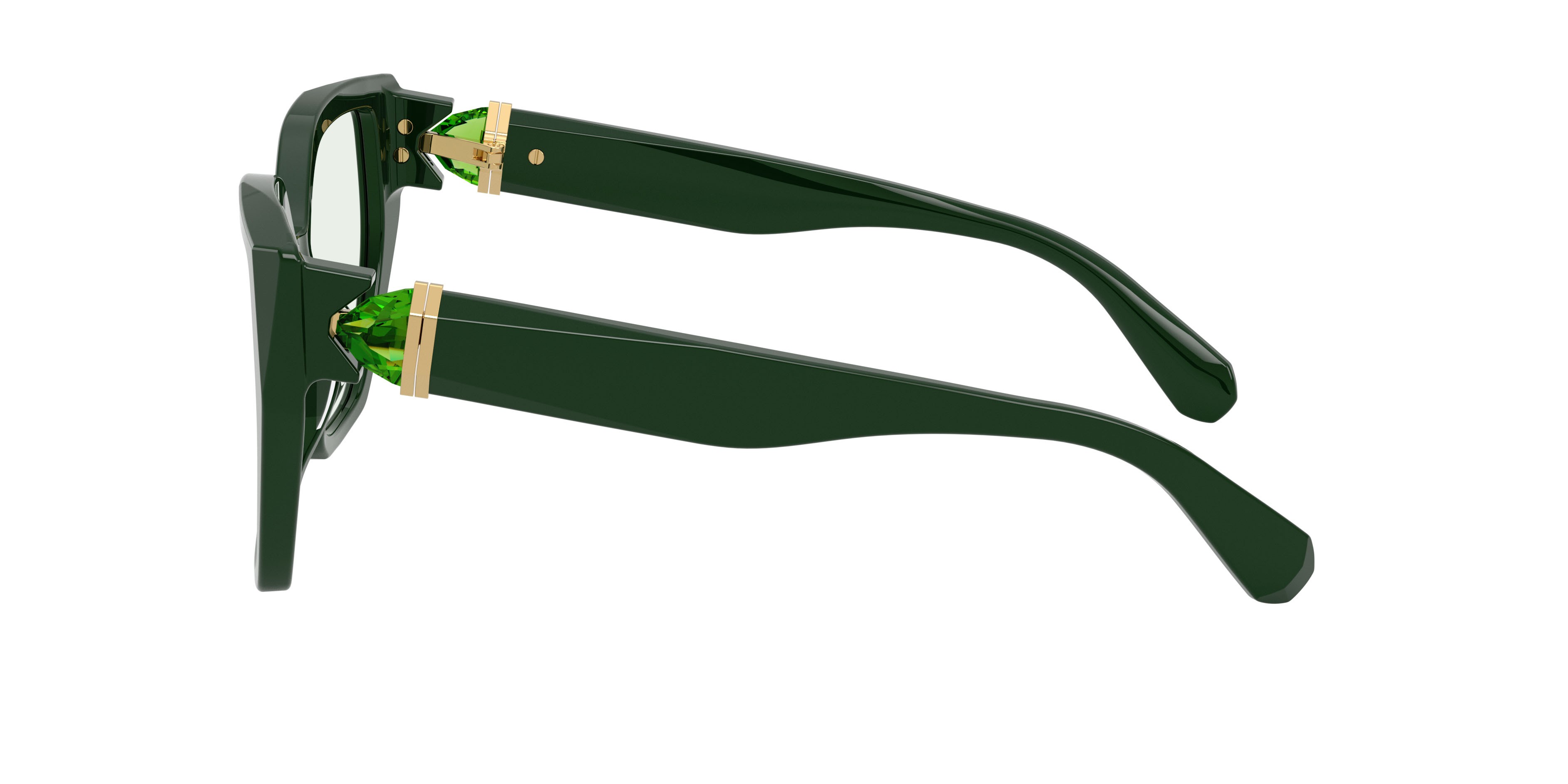 Sunglasses Swarovski SK 6044U (1026M1) color verde scuro shape irregular lenses transition green