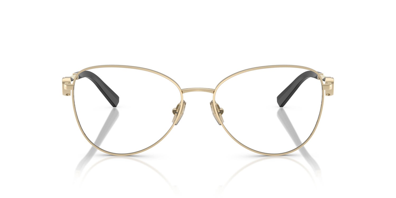 Occhiali da vista Tiffany TF 1163B (6021) colore oro pallido forma aviator lenti lente demo