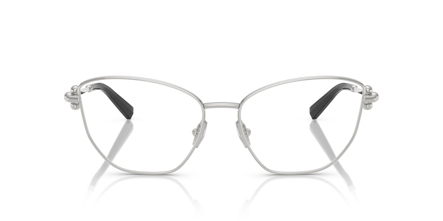 Eyeglasses Tiffany TF 1166 (6001) color argento shape cat eye lenses lente demo