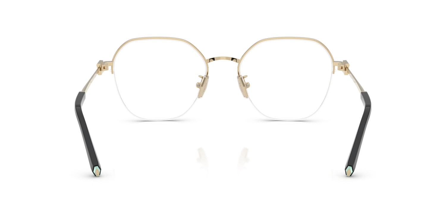 Eyeglasses Tiffany TF 1167D (6021) color oro pallido shape round lenses lente demo