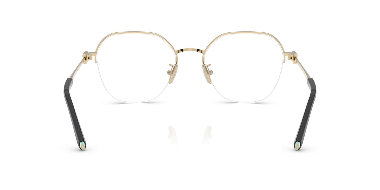 Eyeglasses Tiffany TF 1167D (6164) color oro pallido shape round lenses lente demo
