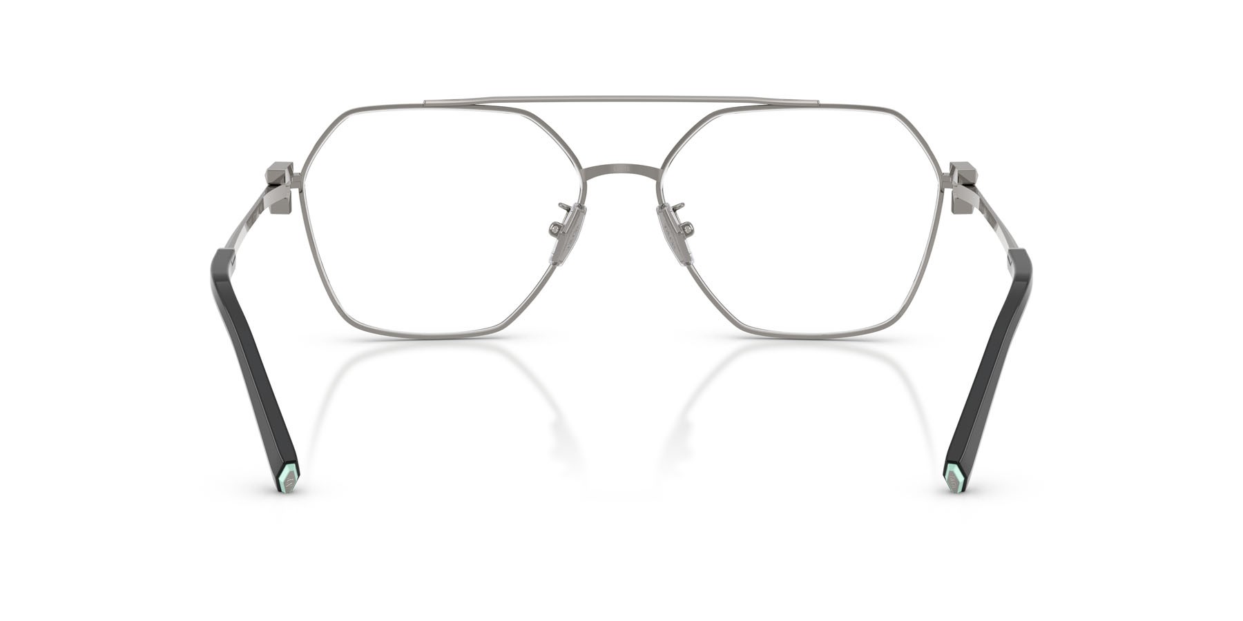 Occhiali da vista Tiffany TF 1169 (6003) colore gunmetal forma irregolare lenti lente demo