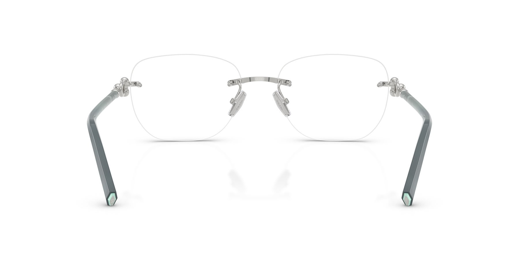 Occhiali da vista Tiffany TF 1170D (6001) colore argento forma quadrato lenti lente demo