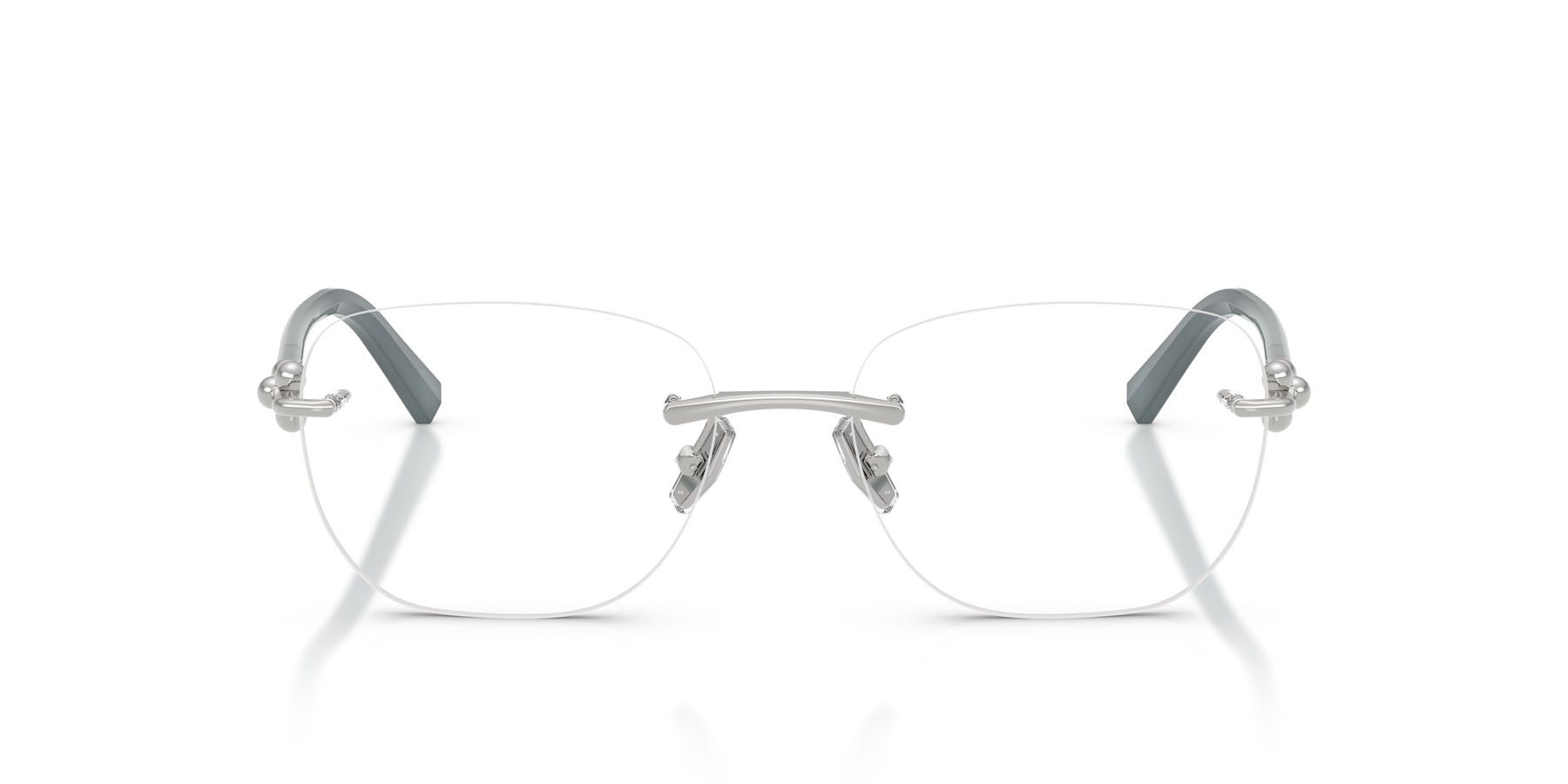 Occhiali da vista Tiffany TF 1170D (6001) colore argento forma quadrato lenti lente demo