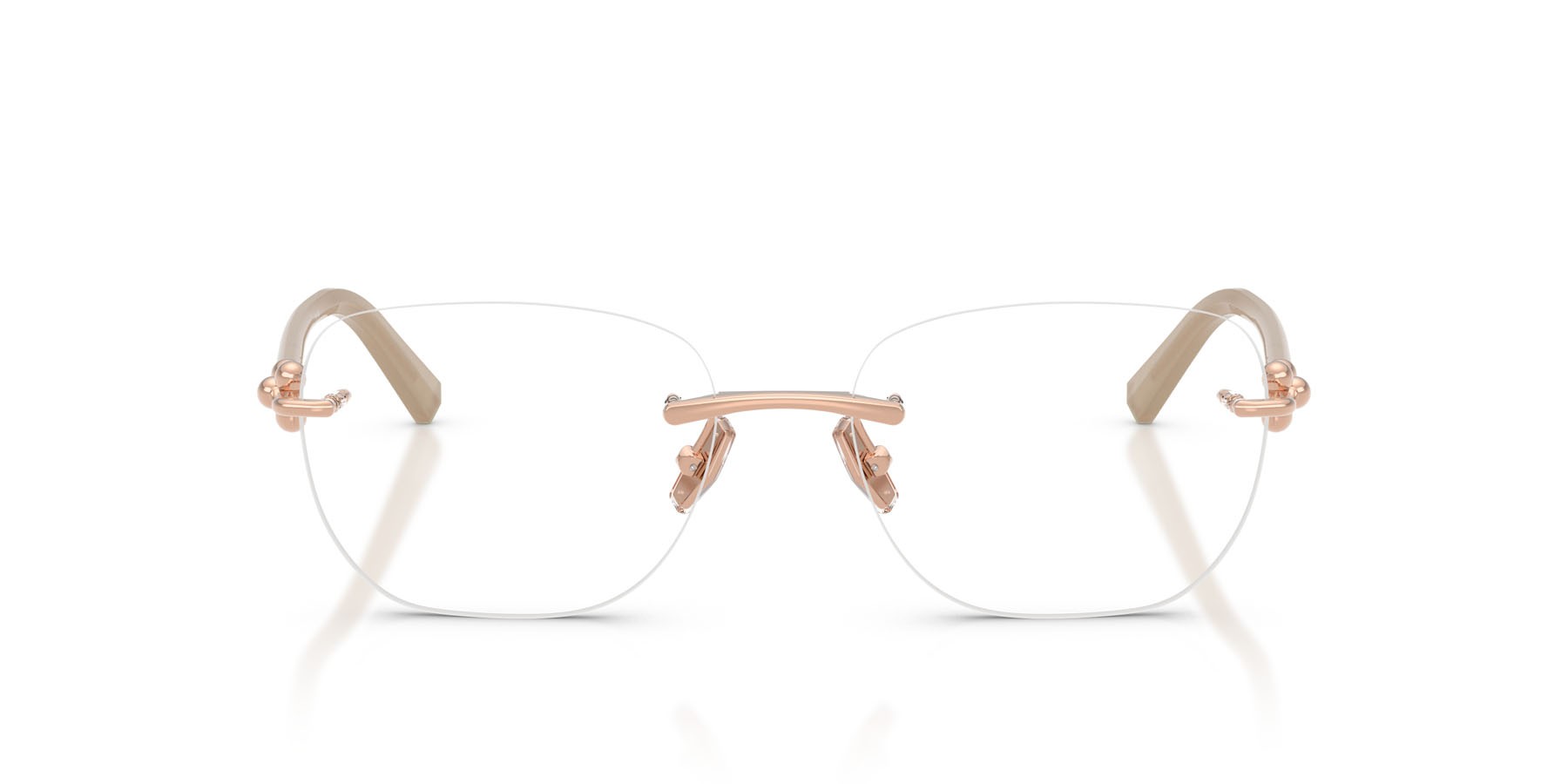 Occhiali da vista Tiffany TF 1170D (6105) colore oro rose forma quadrato lenti lente demo