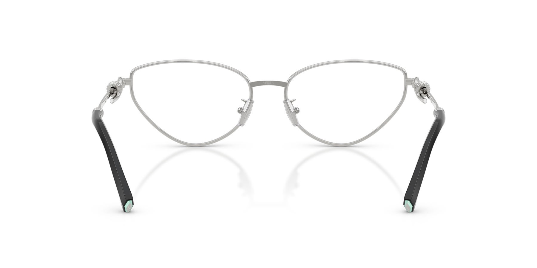 Eyeglasses Tiffany TF 1172B (6001) color argento shape cat eye lenses lente demo