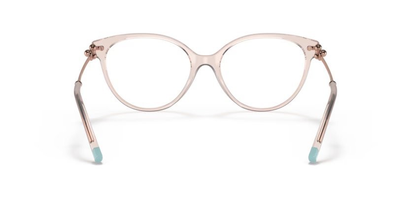 Eyeglasses Tiffany TF 2217 (8278) color crystal nude shape cat eye lenses demo lens
