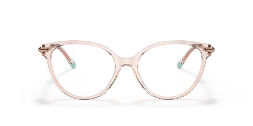 Eyeglasses Tiffany TF 2217 (8278) color crystal nude shape cat eye lenses demo lens