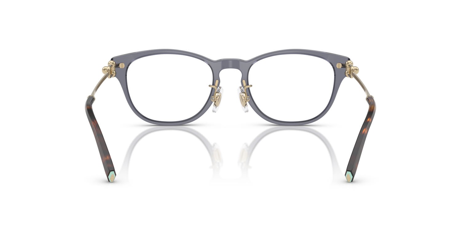Eyeglasses Tiffany TF 2237D (8405) color crystal dark violet shape square lenses lente demo