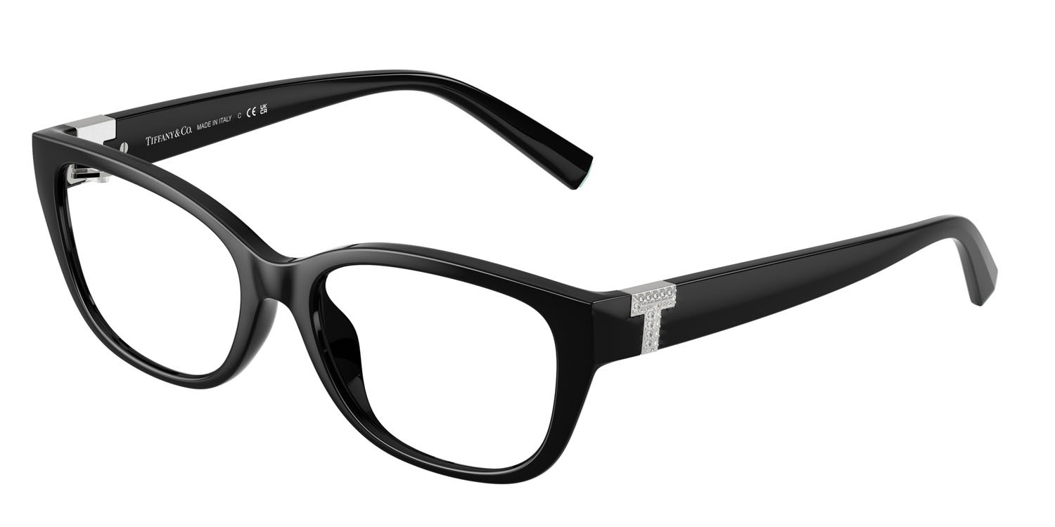Eyeglasses Tiffany TF 2254BU (8001) color nero shape square lenses lente demo