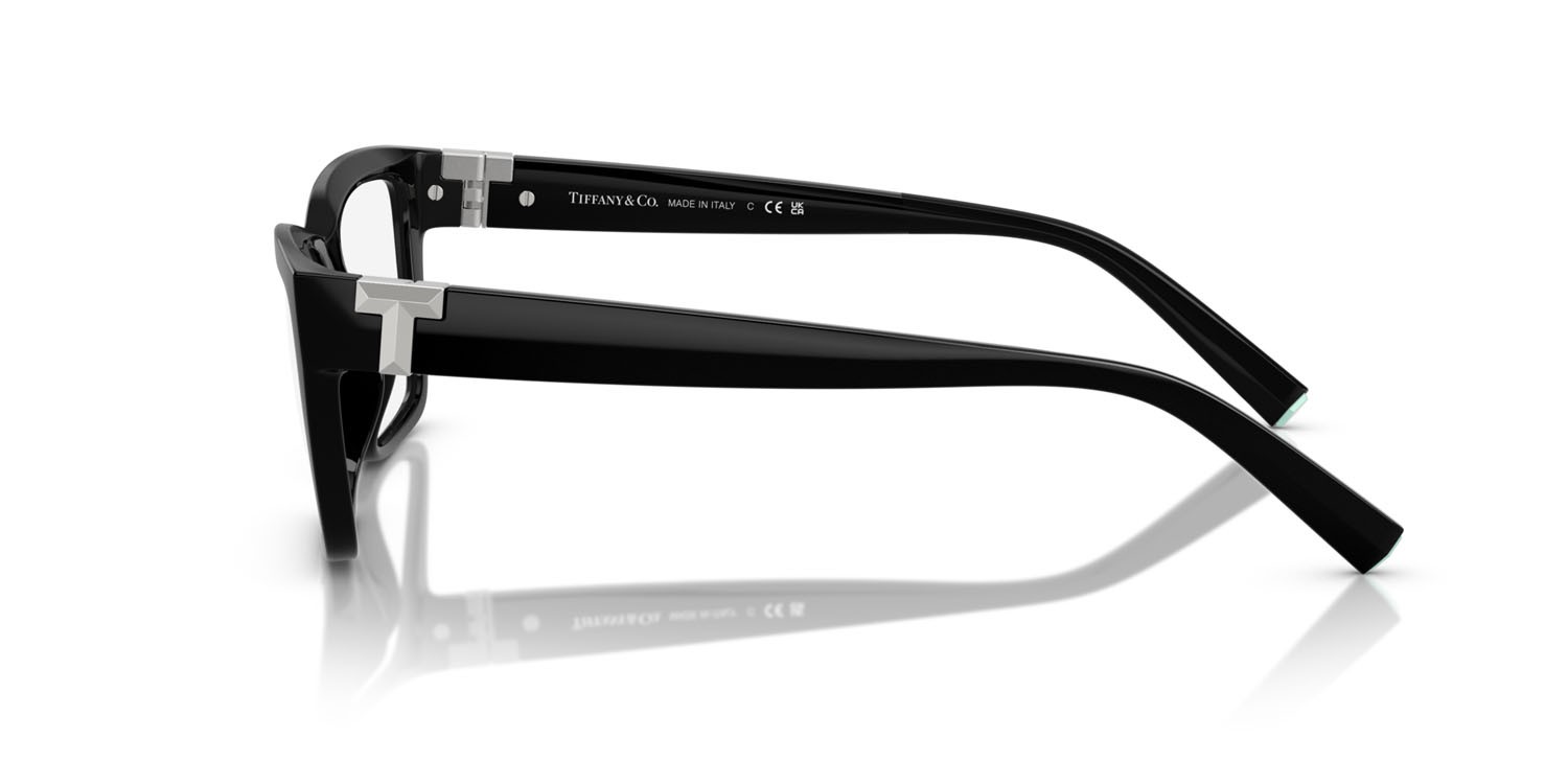Eyeglasses Tiffany TF 2256U (8001) color nero shape square lenses lente demo