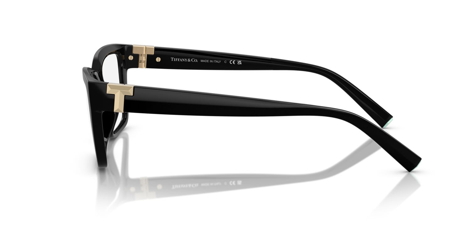 Eyeglasses Tiffany TF 2256U (8361) color nero shape square lenses lente demo