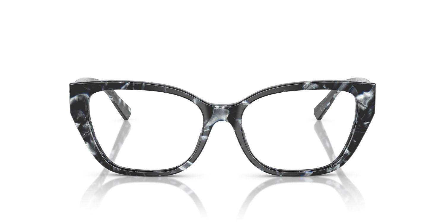 Occhiali da vista Tiffany TF 2259 (8428) colore madreperla havana forma cat eye lenti lente demo