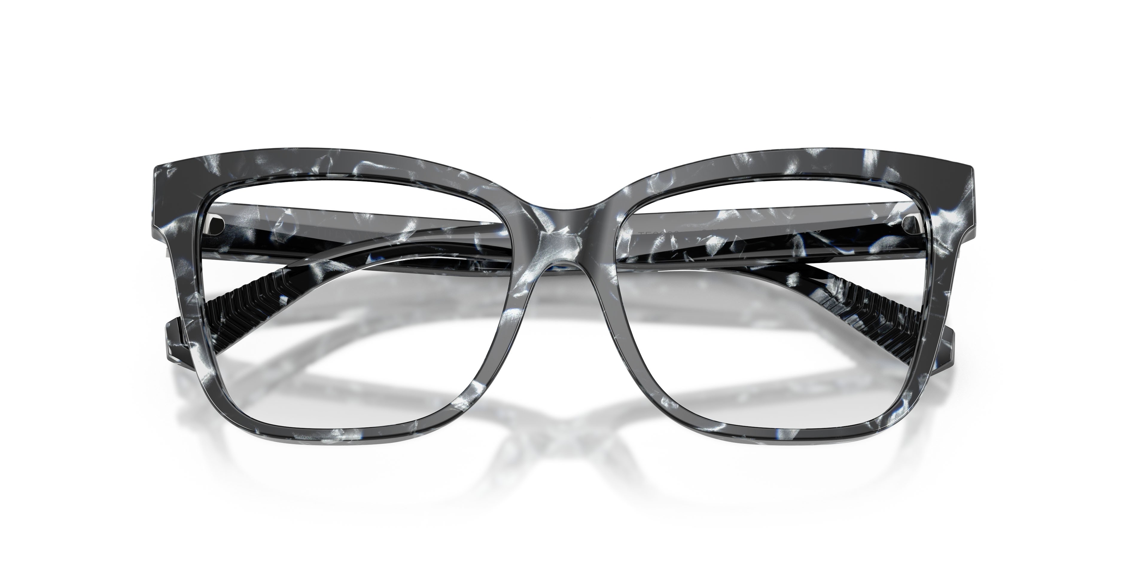 Eyeglasses Tiffany TF 2260 (8428) color madreperla havana shape cat eye lenses lente demo