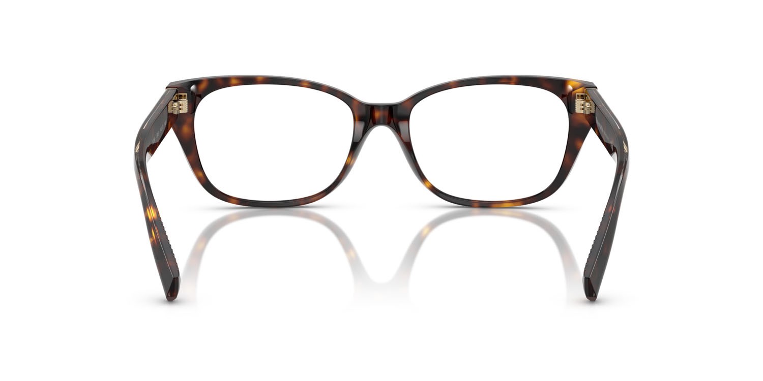 Occhiali da vista Tiffany TF 2261 (8015) colore havana forma quadrato lenti lente demo