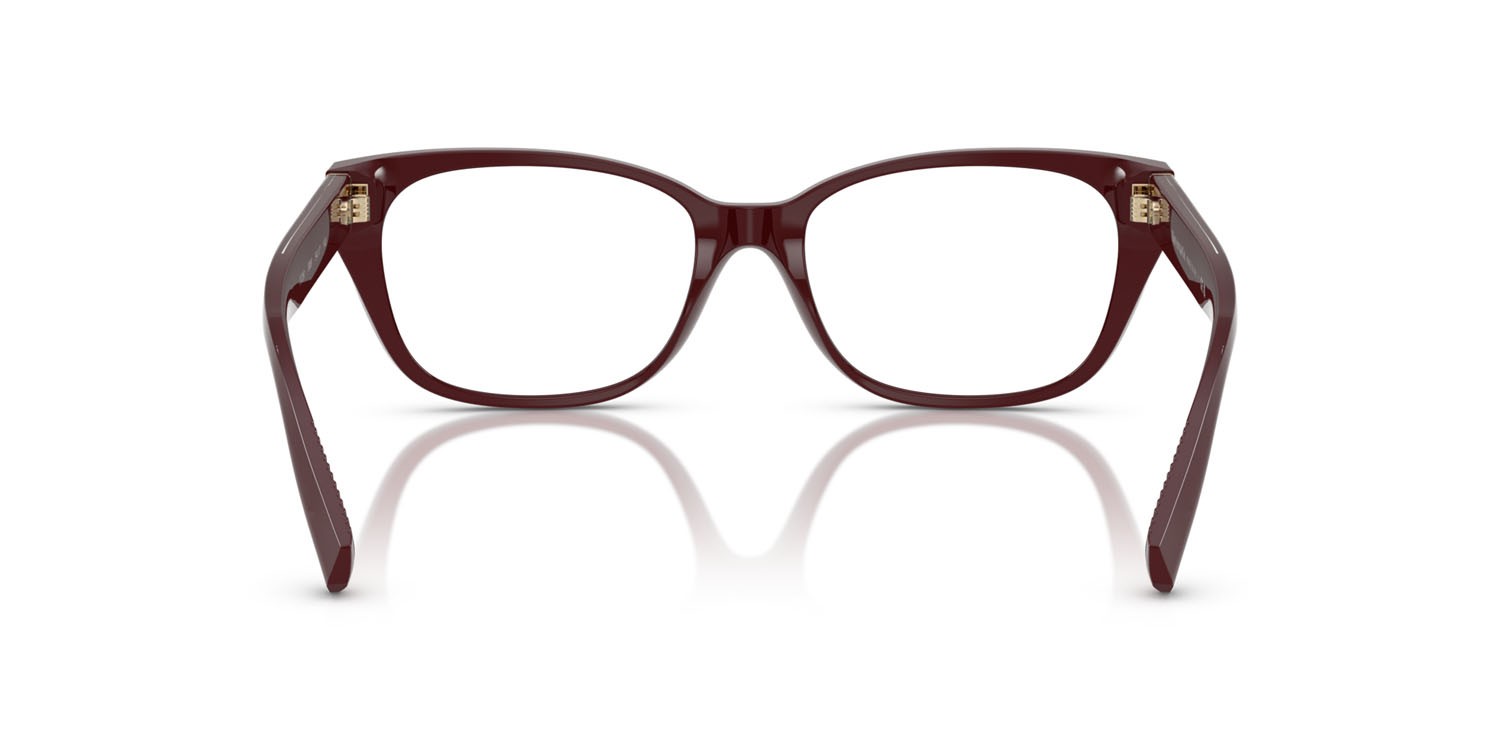 Eyeglasses Tiffany TF 2261 (8389) color vinaccia shape square lenses lente demo