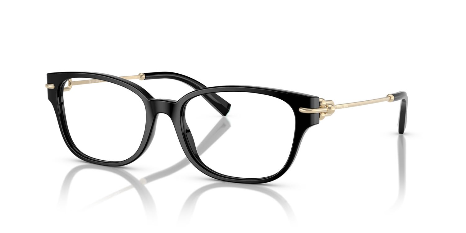 Eyeglasses Tiffany TF 2262 (8001) color nero shape square lenses lente demo