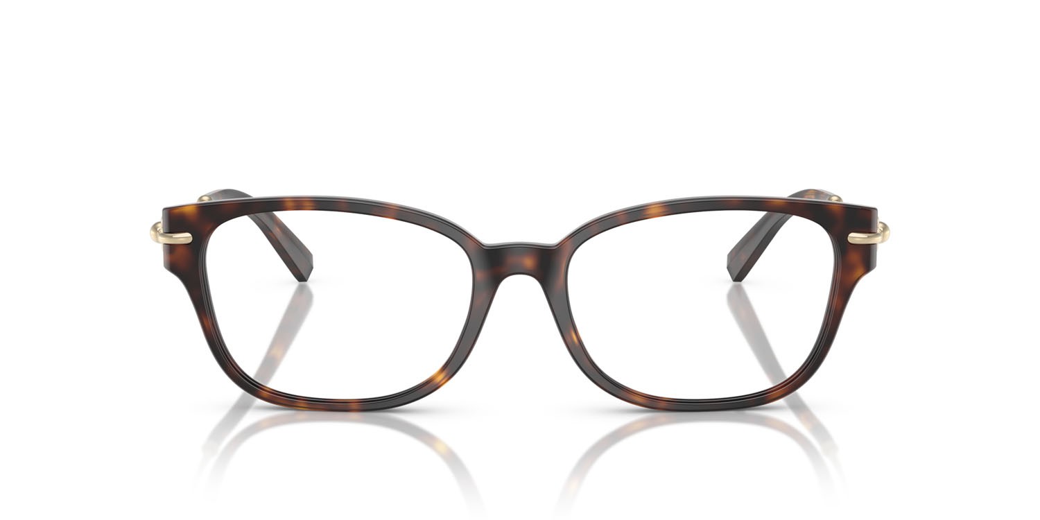 Eyeglasses Tiffany TF 2262 (8015) color havana shape square lenses lente demo