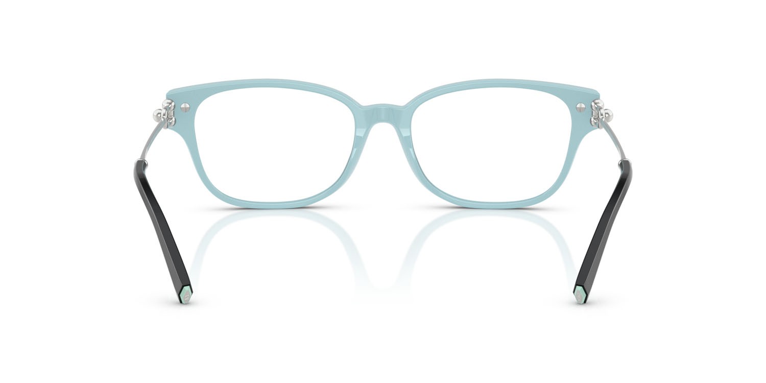 Eyeglasses Tiffany TF 2262 (8055) color nero su blu tiffany shape square lenses lente demo