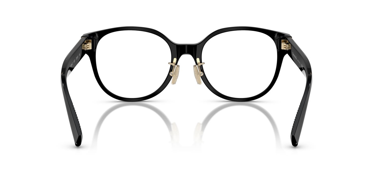 Eyeglasses Tiffany TF 2264D (8001) color nero shape round lenses lente demo