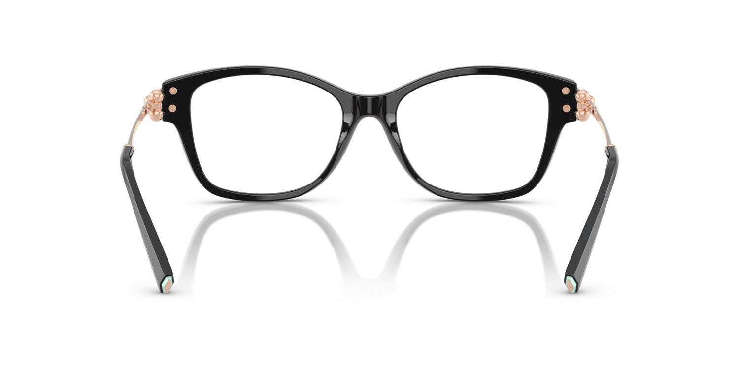 Eyeglasses Tiffany TF 2266 (8001) color nero shape butterfly lenses lente demo
