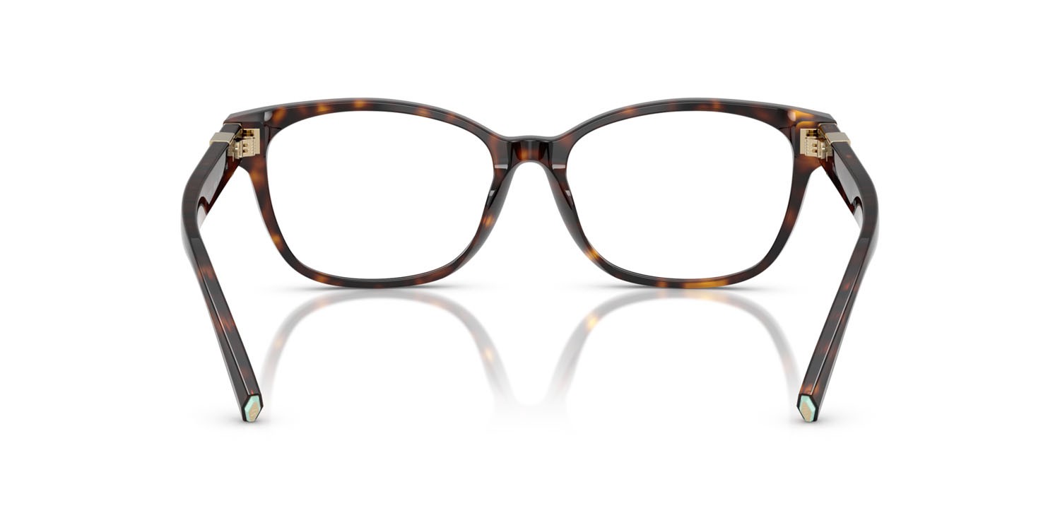 Eyeglasses Tiffany TF 2270B (8015) color havana shape square lenses lente demo