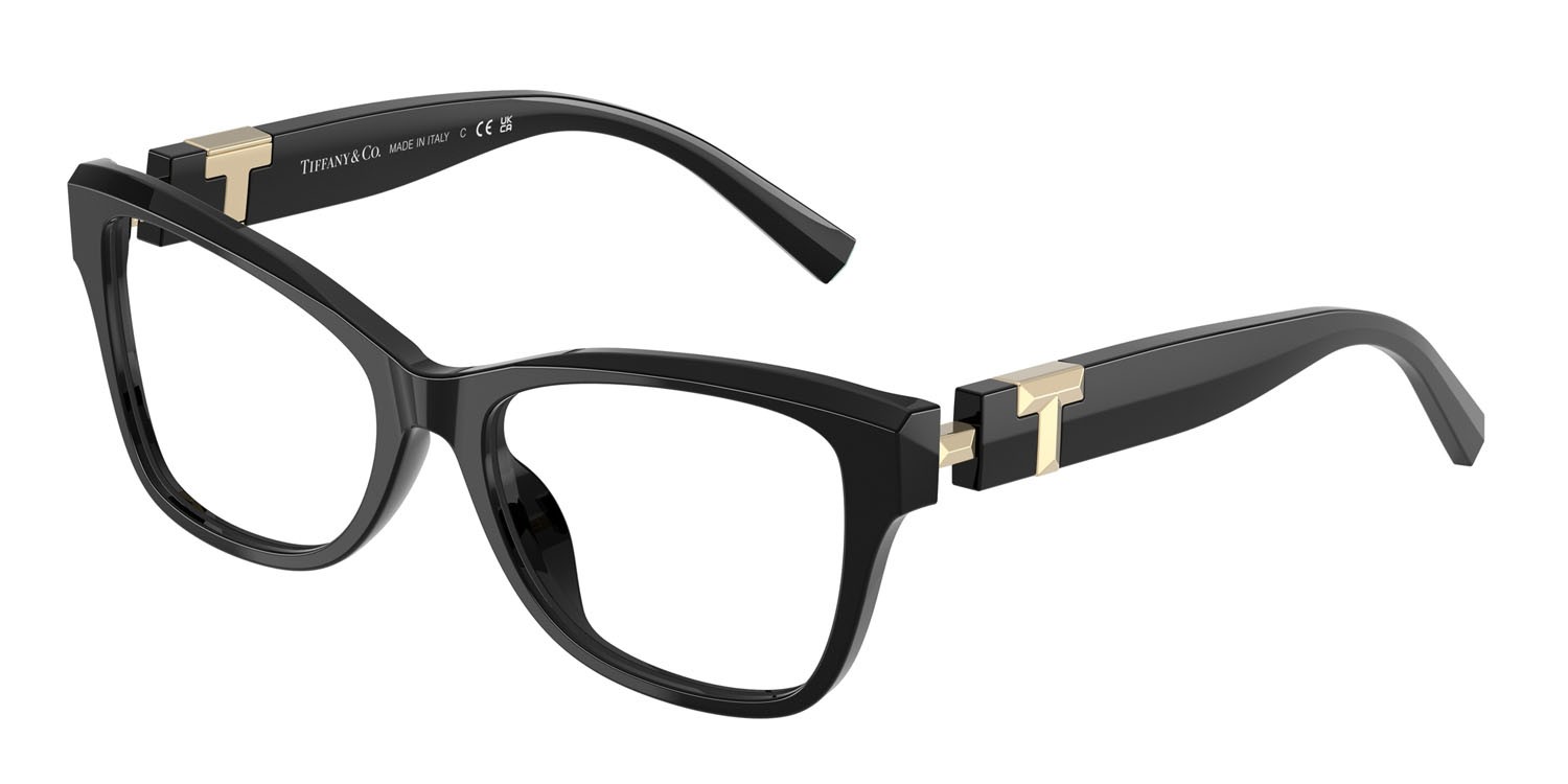 Eyeglasses Tiffany TF 2272U (8001) color nero shape butterfly lenses lente demo