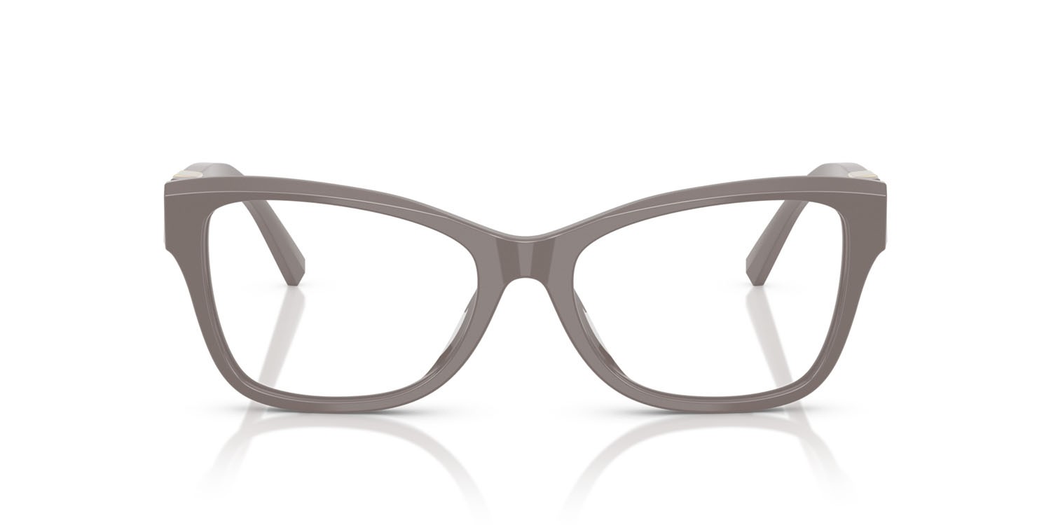 Eyeglasses Tiffany TF 2272U (8401) color chocolate truffle shape butterfly lenses lente demo