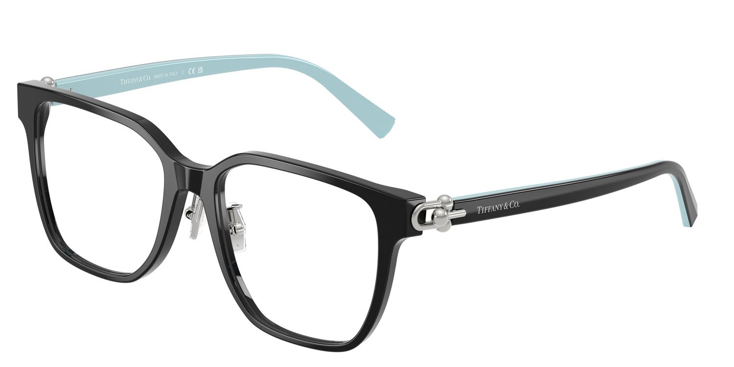 Eyeglasses Tiffany TF 2274D (8001) color nero shape square lenses lente demo