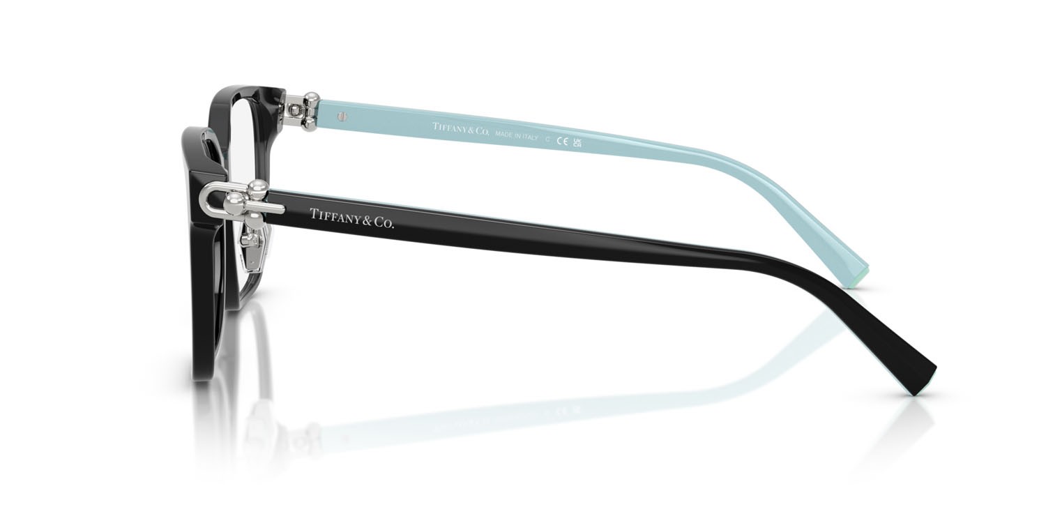 Eyeglasses Tiffany TF 2274D (8001) color nero shape square lenses lente demo