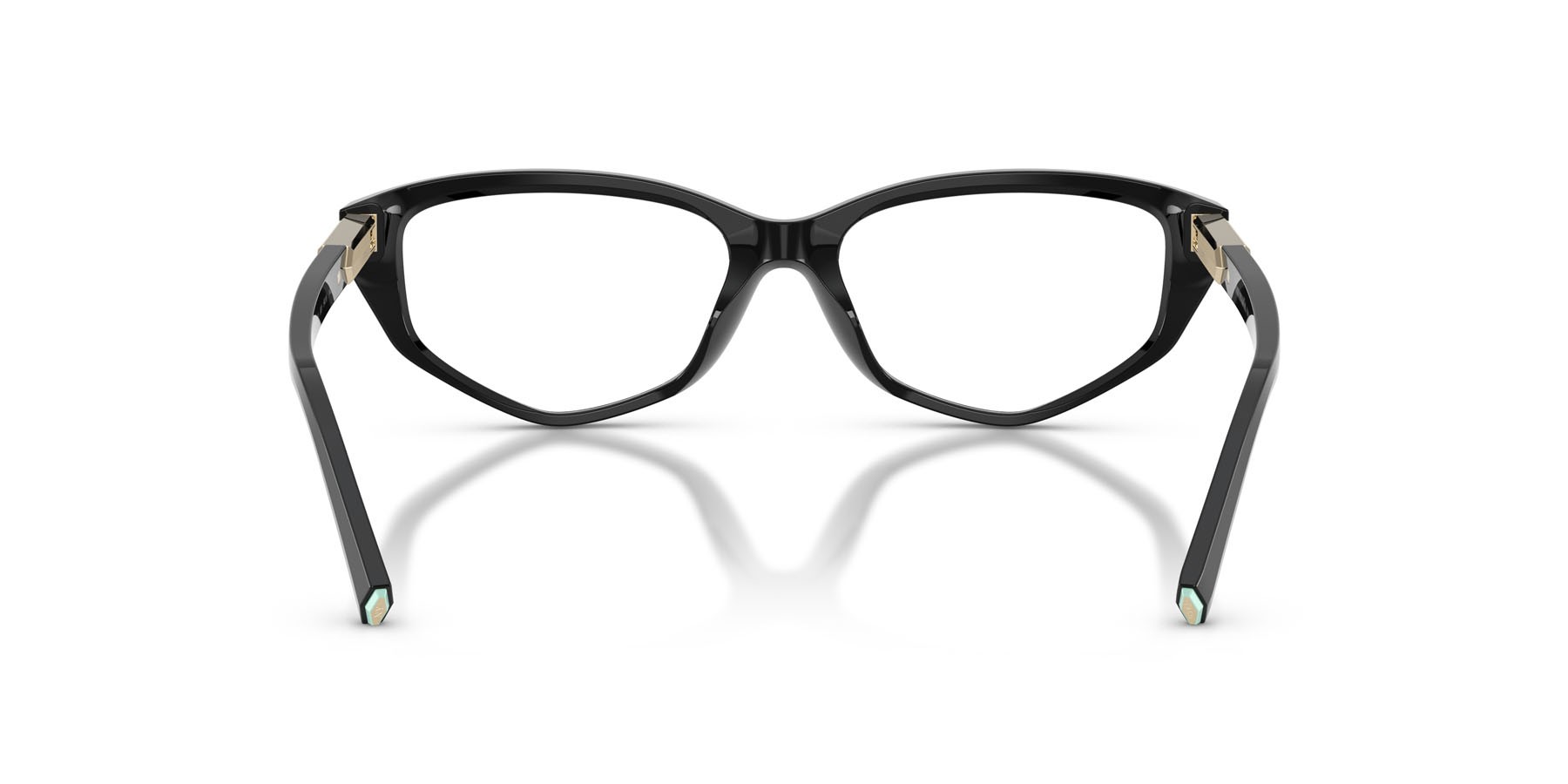 Eyeglasses Tiffany TF 2276 (8001) color nero shape irregular lenses lente demo