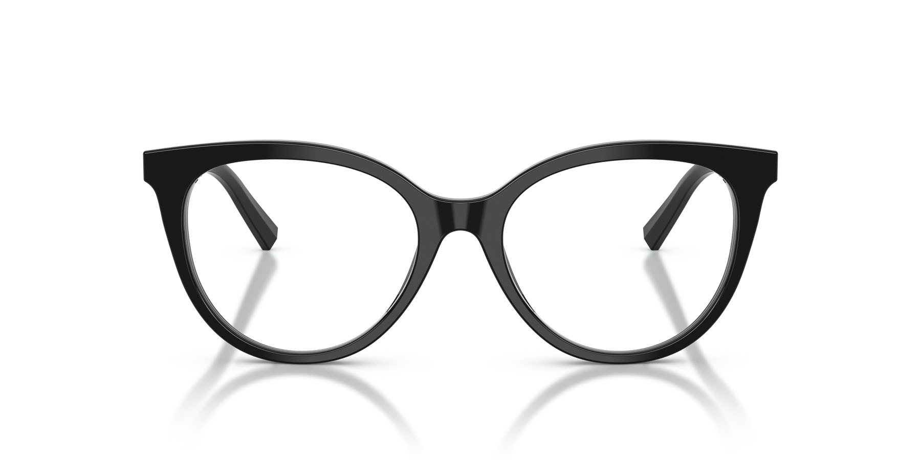 Occhiali da vista Tiffany TF 2277 (8001) colore nero forma cat eye lenti lente demo