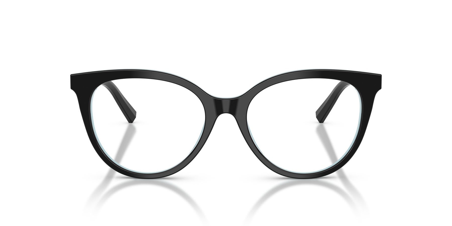 Eyeglasses Tiffany TF 2277 (8055) color nero su blu tiffany shape cat eye lenses lente demo