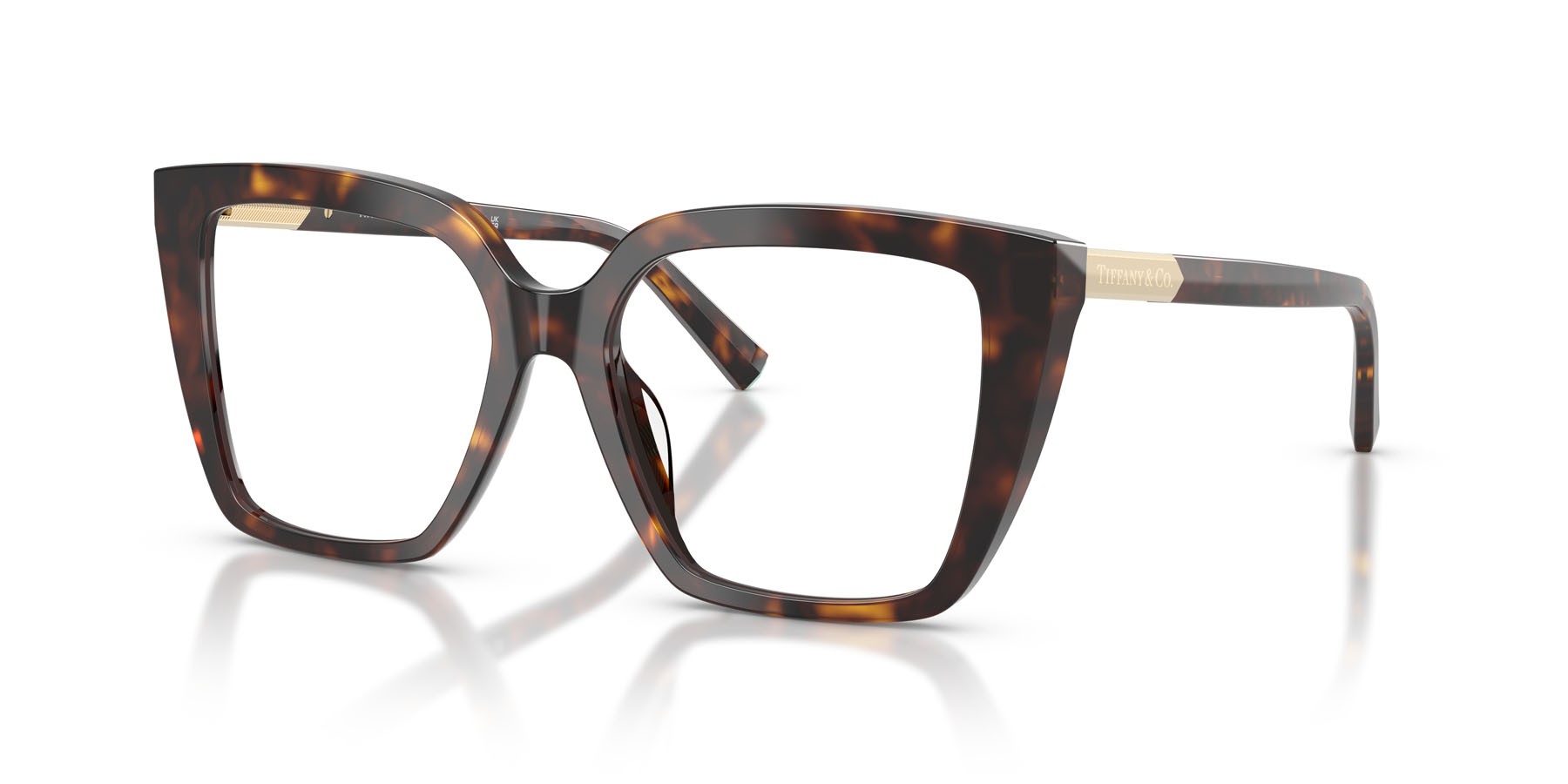 Eyeglasses Tiffany TF 2278 (8015) color havana shape square lenses lente demo