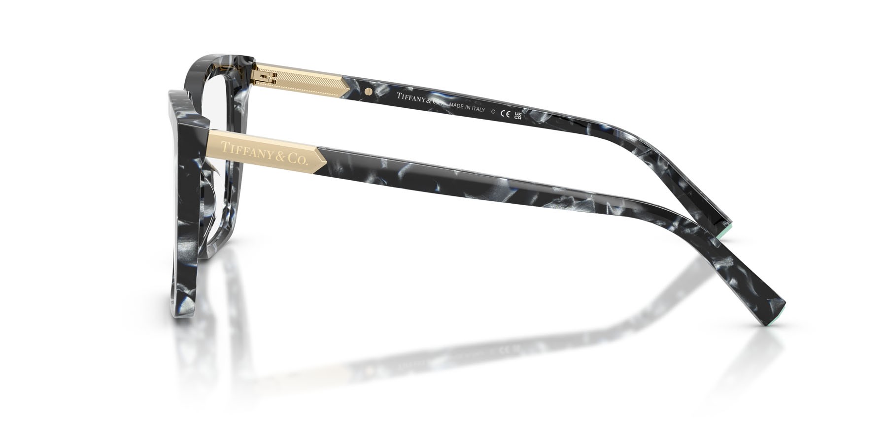 Occhiali da vista Tiffany TF 2278 (8428) colore madreperla havana forma quadrato lenti lente demo