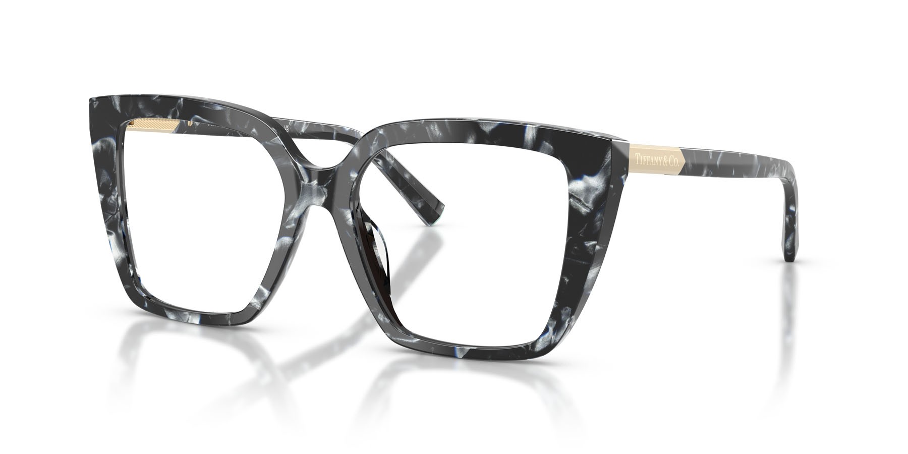 Occhiali da vista Tiffany TF 2278 (8428) colore madreperla havana forma quadrato lenti lente demo