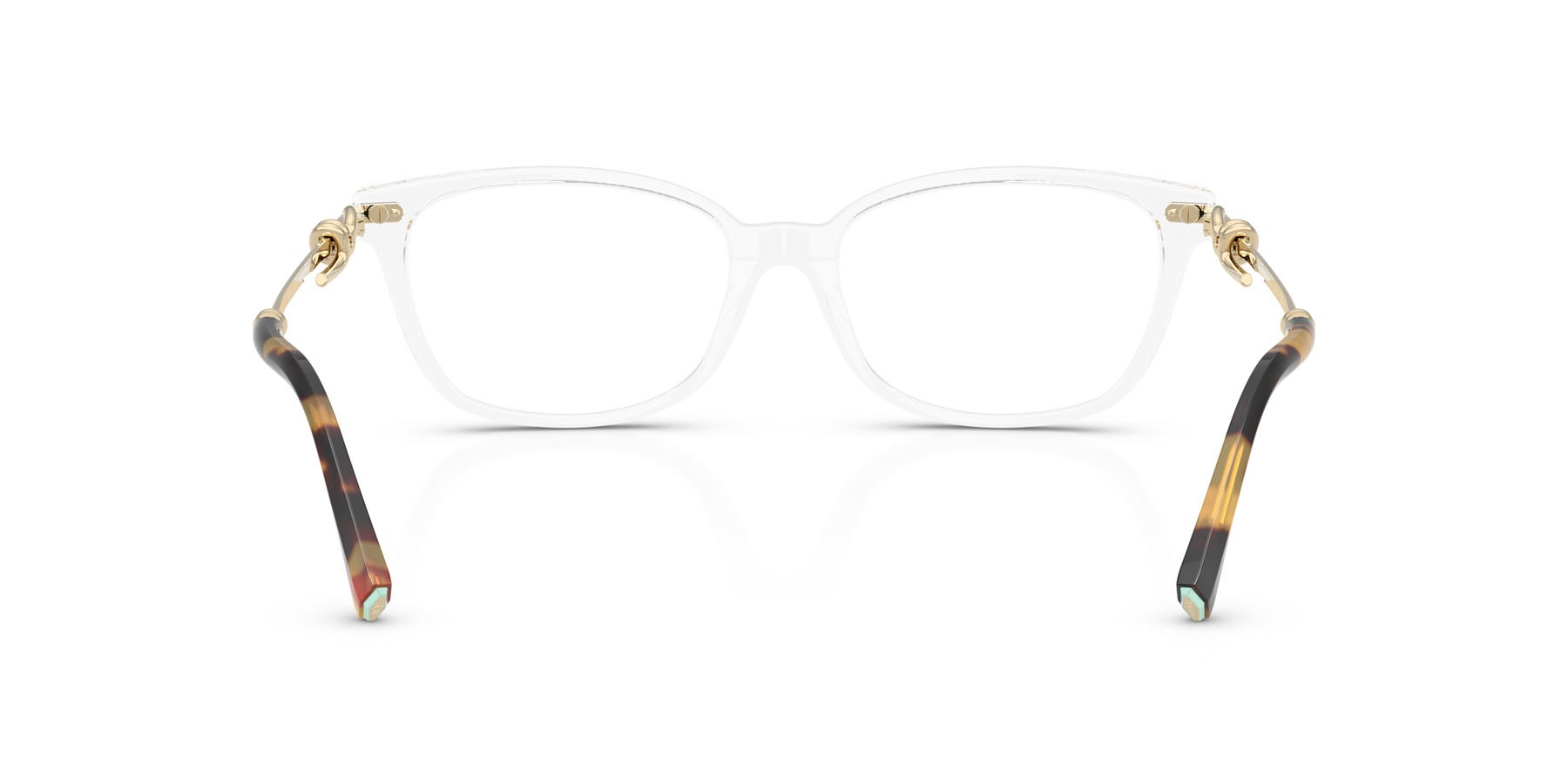Occhiali da vista Tiffany TF 2281 (8047) colore trasparente forma quadrato lenti lente demo
