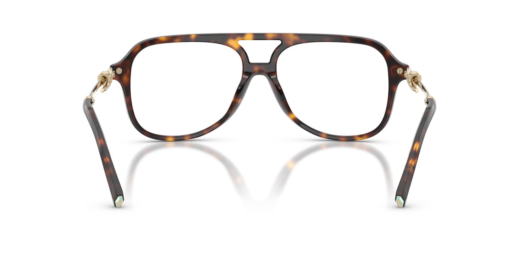Eyeglasses Tiffany TF 2283 (8015) color havana shape aviator lenses lente demo