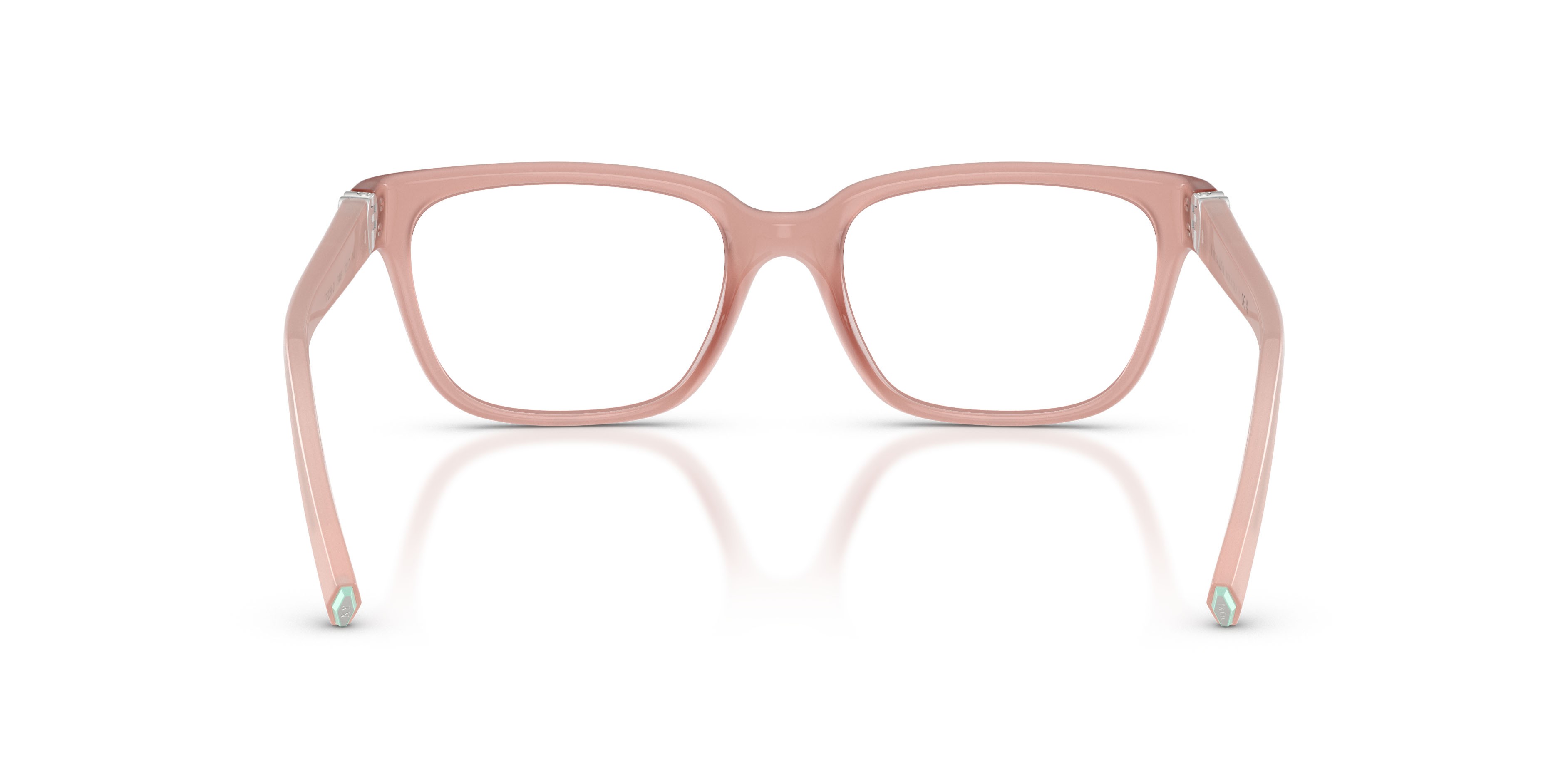 Eyeglasses Tiffany TF 2286D (8448) color rosa opale shape square lenses lente demo