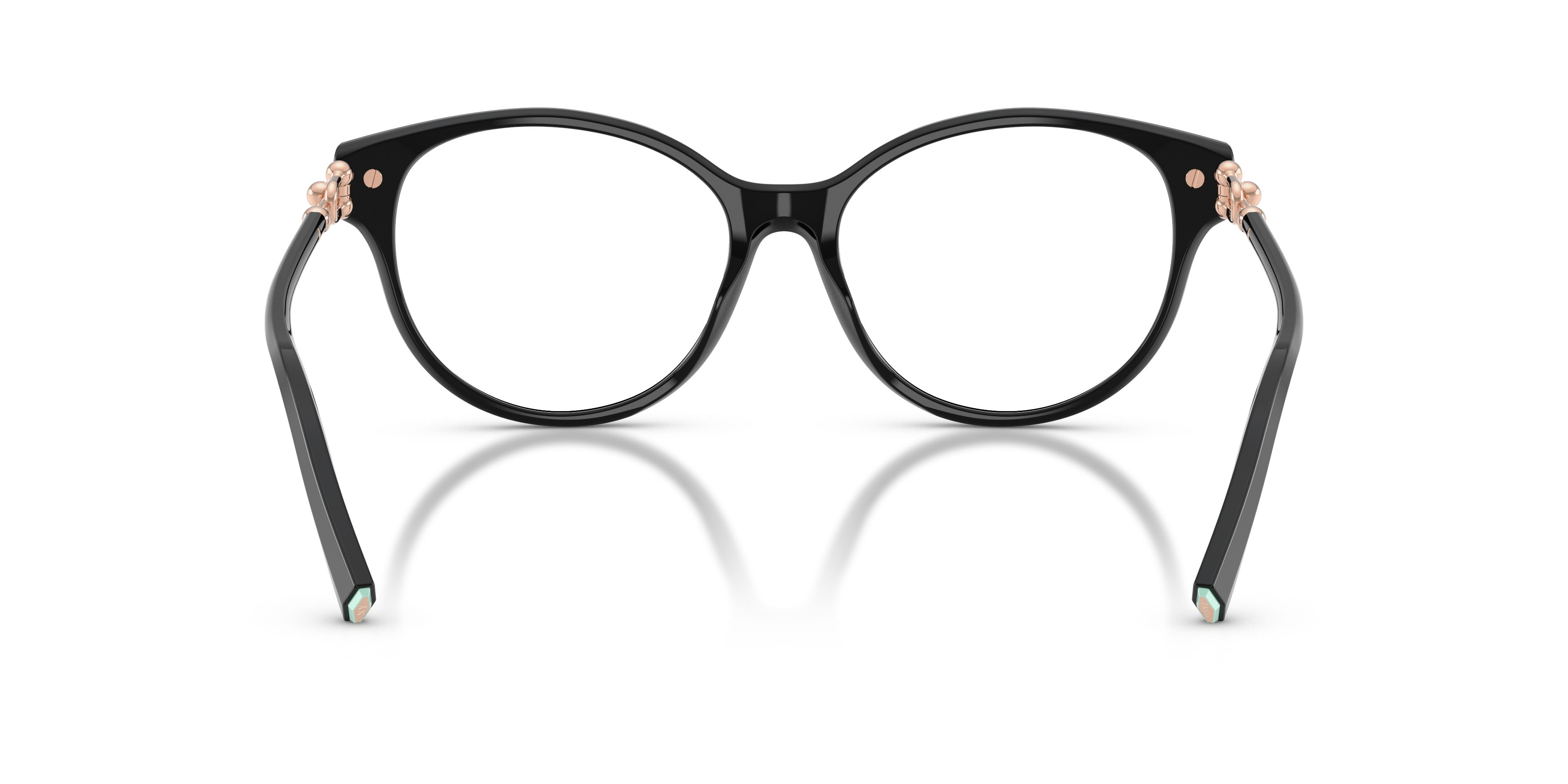 Eyeglasses Tiffany TF 2289 (8001) color nero shape cat eye lenses lente demo