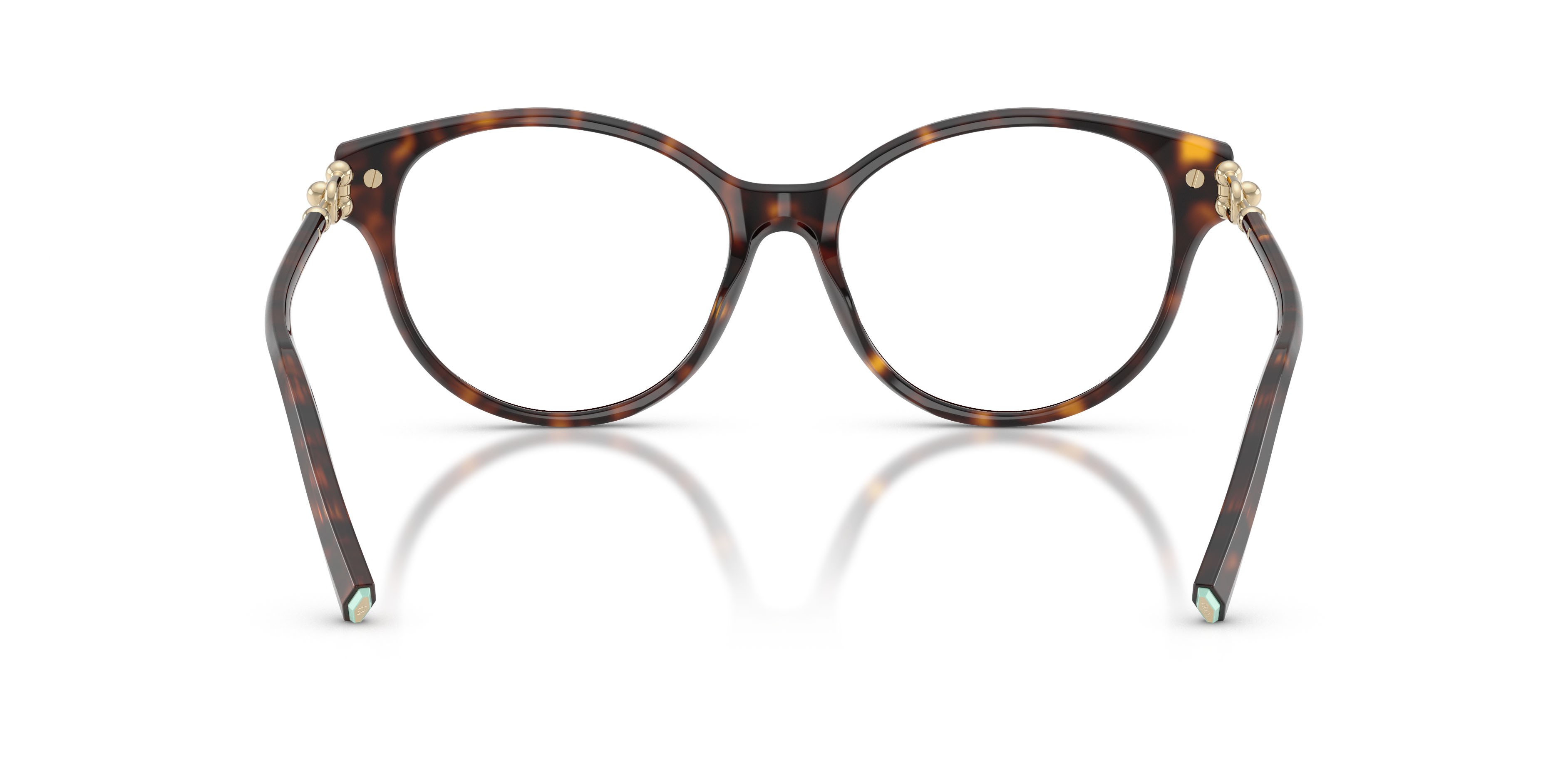 Eyeglasses Tiffany TF 2289 (8015) color havana shape cat eye lenses lente demo