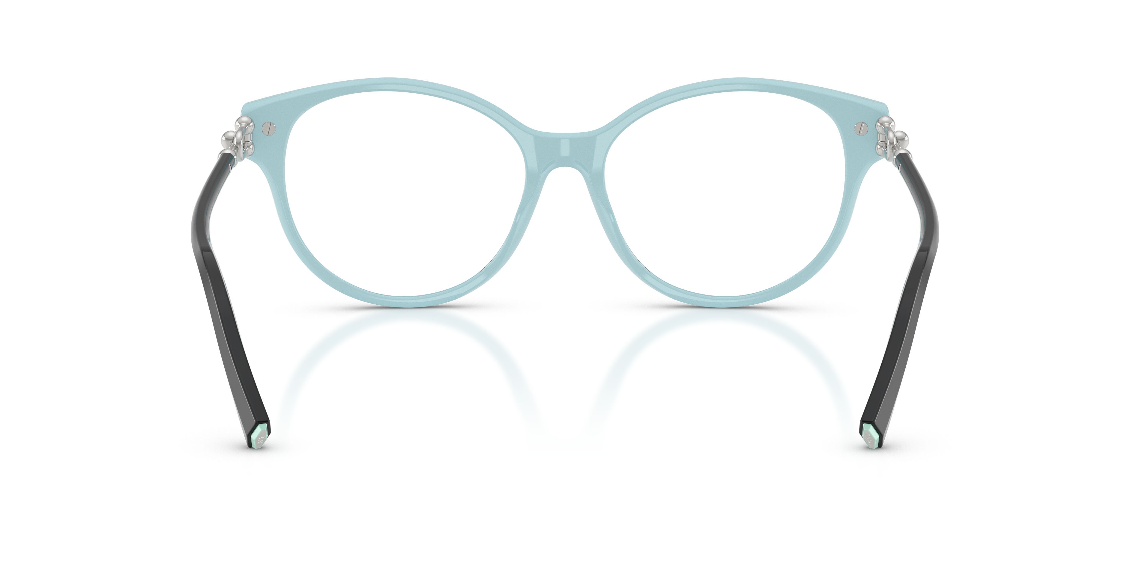 Eyeglasses Tiffany TF 2289 (8055) color nero su blu tiffany shape cat eye lenses lente demo