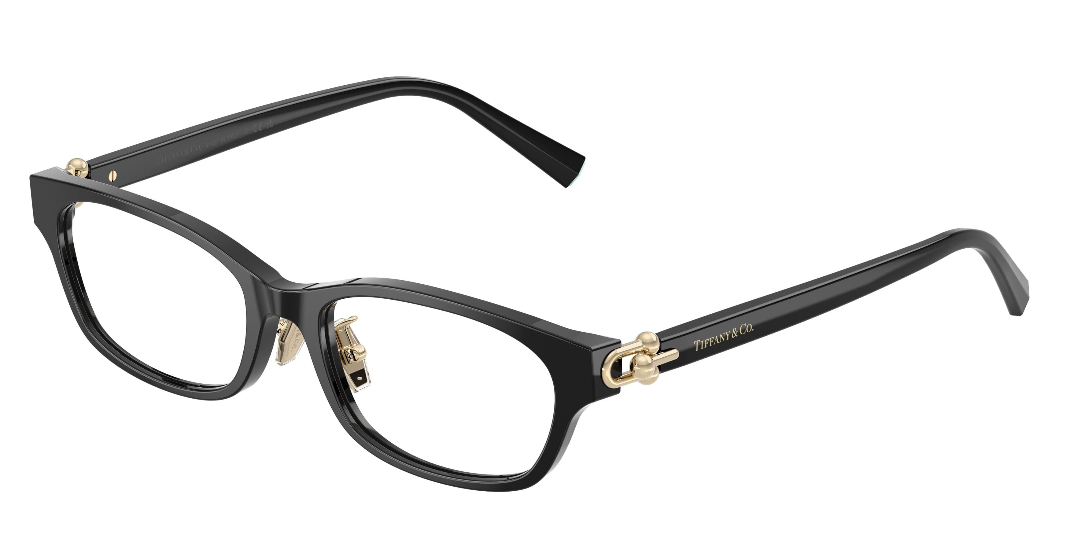 Eyeglasses Tiffany TF 2291D (8001) color nero shape square lenses lente demo