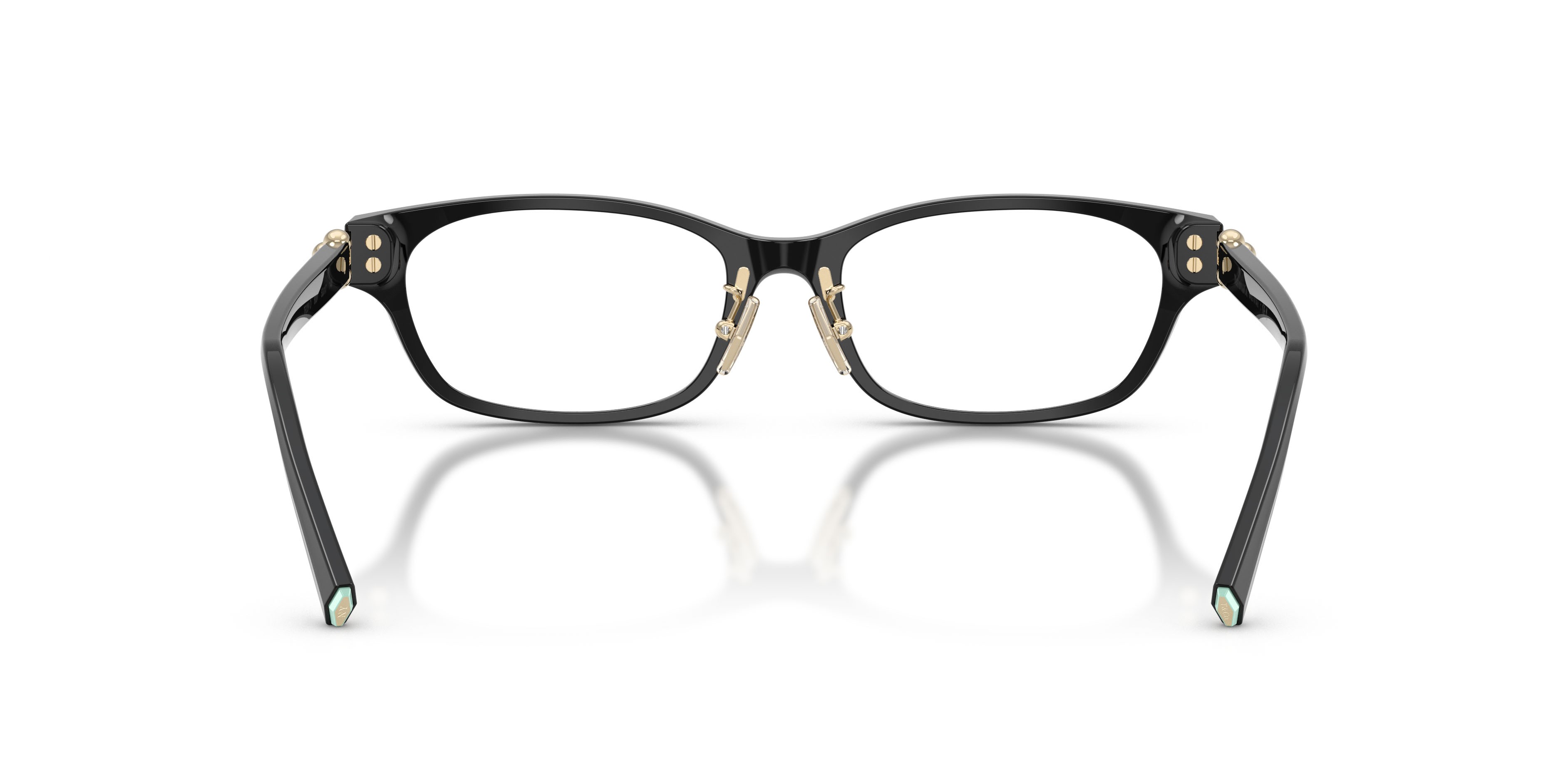 Eyeglasses Tiffany TF 2291D (8001) color nero shape square lenses lente demo