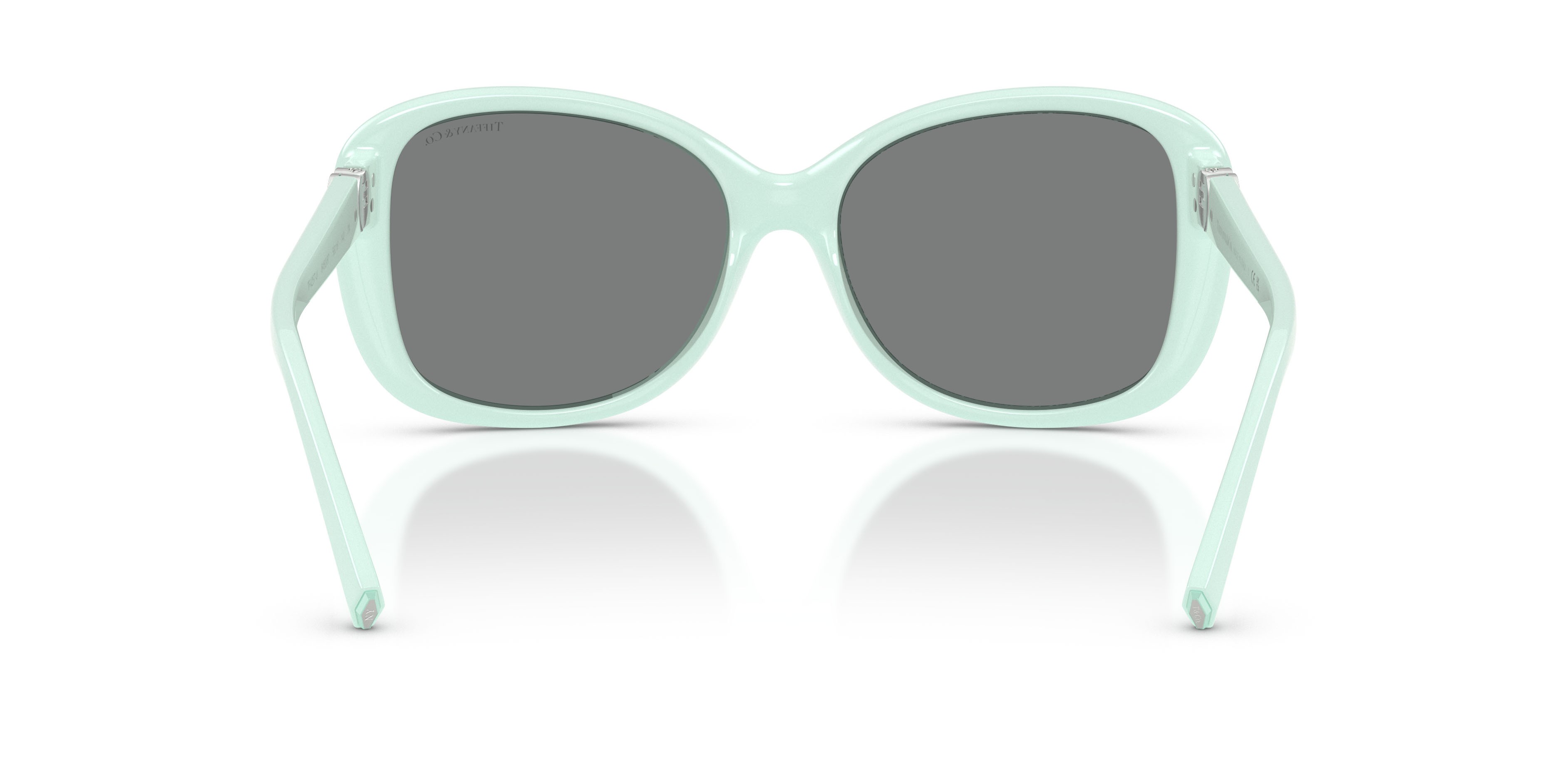 Sunglasses Tiffany TF 4257U (845087) color blu tiffany shape square lenses grigio scuro