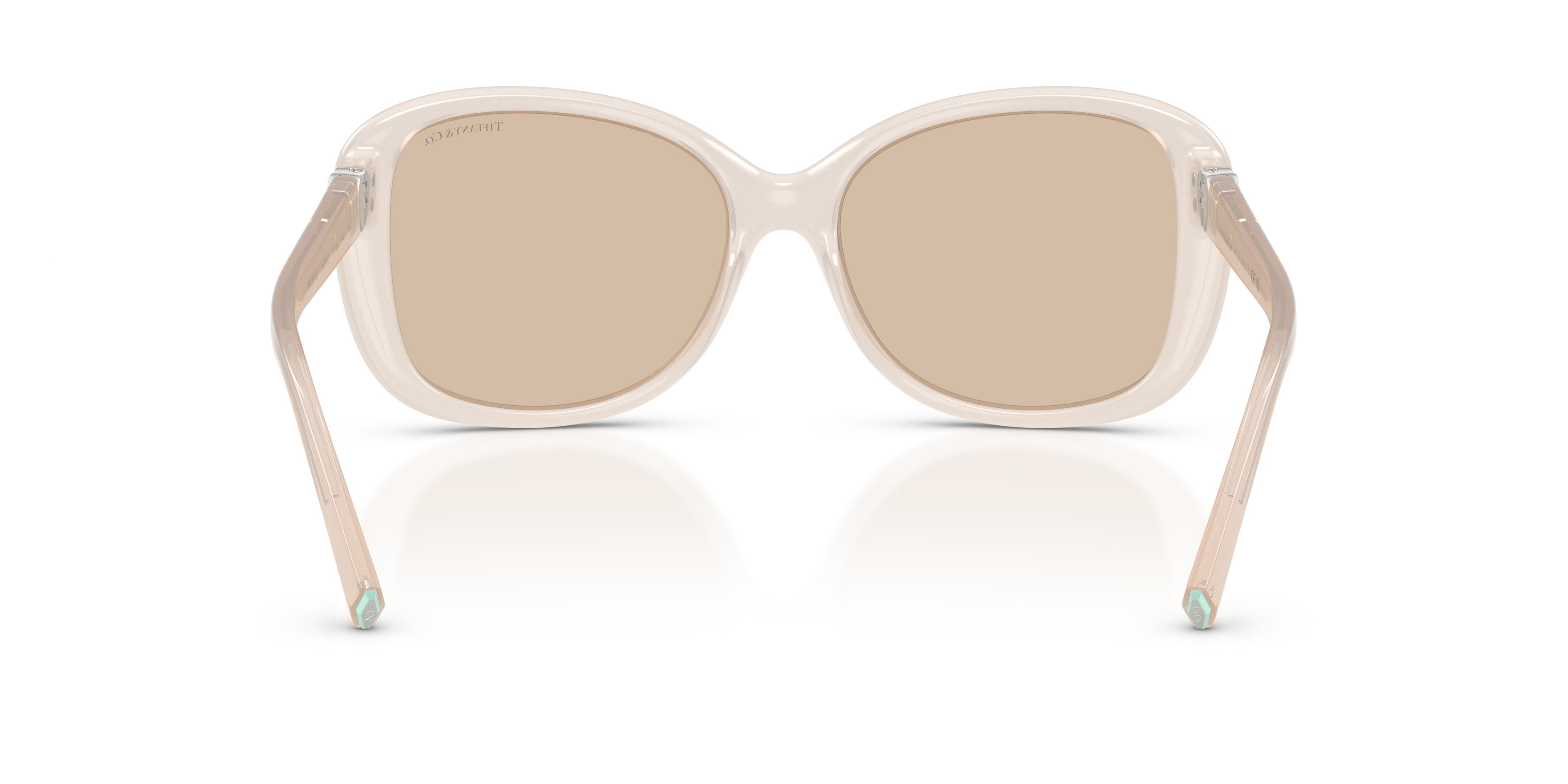 Sunglasses Tiffany TF 4257U (845893) color opal padparadscha shape square lenses marrone chiaro