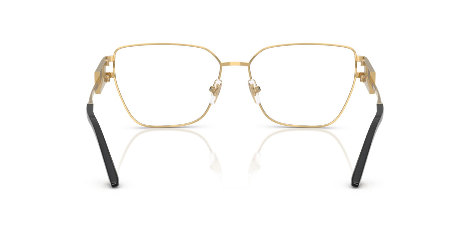 Eyeglasses Versace VE 1301 (1002) color oro shape square lenses lente demo